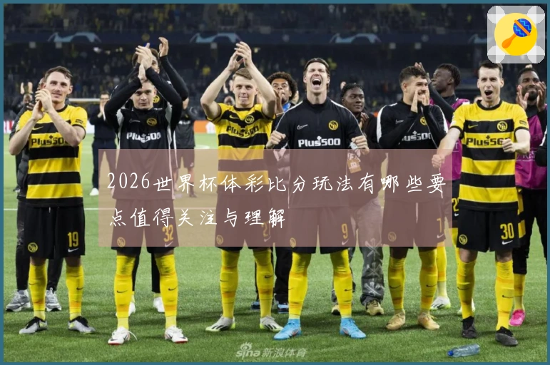 2026世界杯体彩比分玩法有哪些要点值得关注与理解